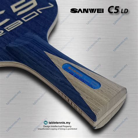 Sanwei C5 LD Composite Carbon Table Tennis Blade Bat Paddle Racket Ping