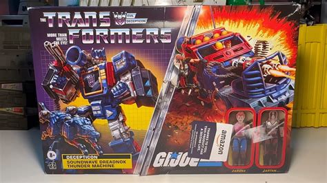 Transformers Decepticon GI JOE Soundwave Dreadnok Thunder Machine