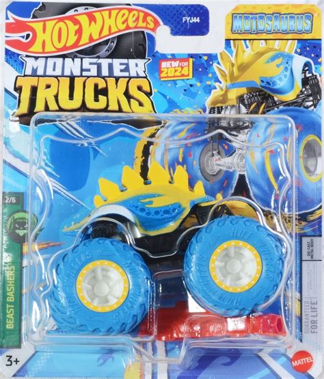 Pojazd Mattel Hot Wheels Monster Trucks Motosaurus 1 64 Cena Opinie Allegro