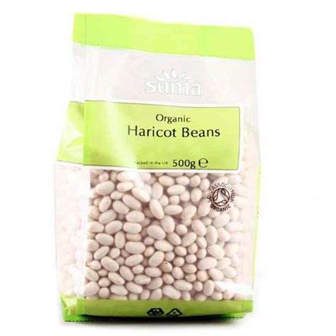 Suma Prepacks Organic Haricot Beans 500g Haricot Beans Beans Organic