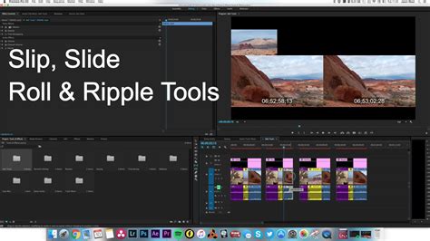 Premeiere Edit Tools Tutorial Slip Slide Roll Ripple YouTube