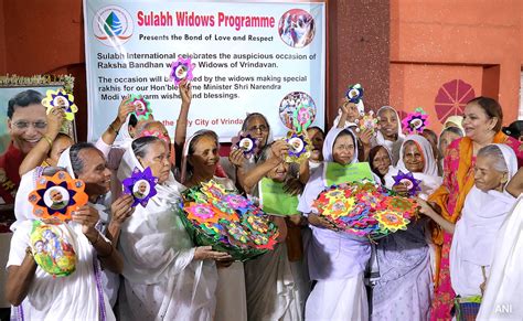 Widows Living In Up Shelter Homes Send Handmade Rakhis To Pm Modi