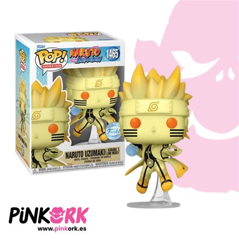 Funko Pop Naruto Shippuden Naruto Uzumaki Kurama Link Mode