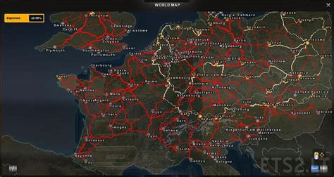 ProMods Colour Map | ETS2 mods