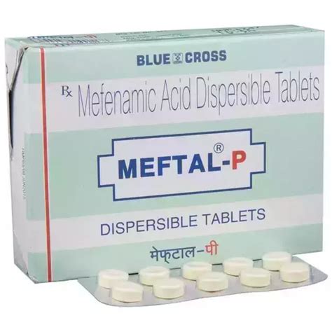 Meftal P Dispersible Tablet Uses Price Dosage Side Effects