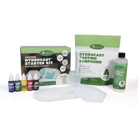 Alumilite Hydrocast Starter Kit Resin Obsession