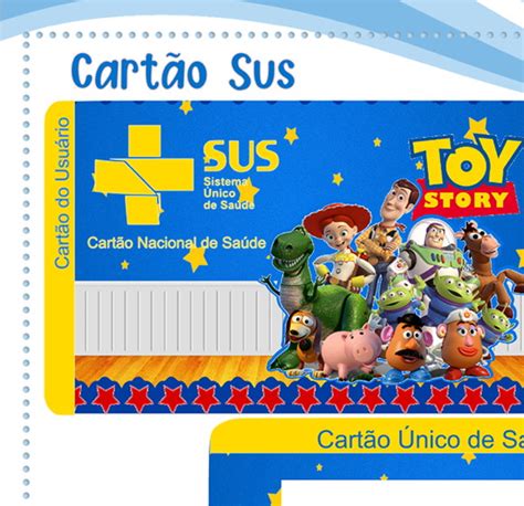 Cartao Sus Toy Story Arquivo Digital Elo7