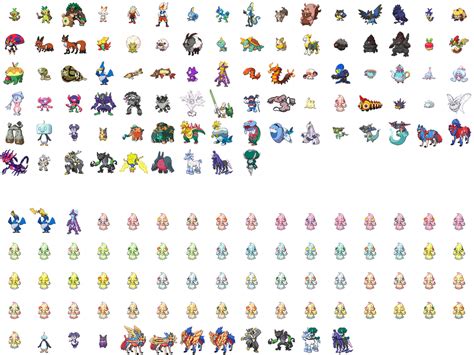 Gen 8 Pokemon Sprites By Leparagon On Deviantart