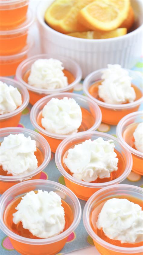 Orange Creamsicle Jello Shots Recipe Jello Shot Recipes Shot