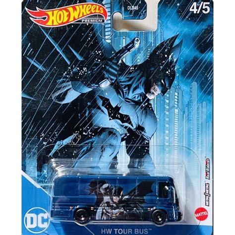 風火輪 Hot Wheels DC正義聯盟 膠胎系列 蝙蝠俠 HW TOUR BUS 巴士 公車 蝦皮購物
