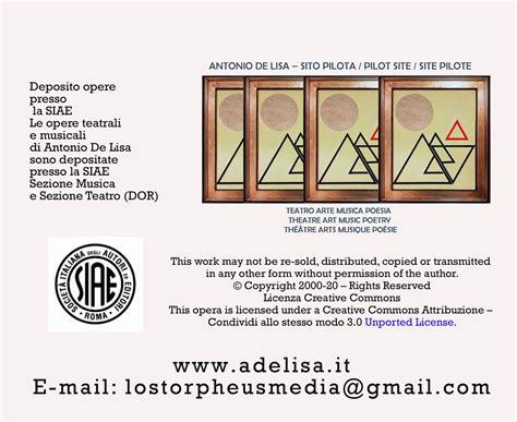 Antonio De Lisa- Il training teatrale e la messa in scena – ANTONIO DE