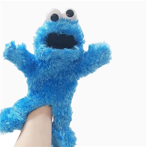 Мягкая игрушка Коржик на руку - Улица Сезам 27 см. - купить с доставкой ...