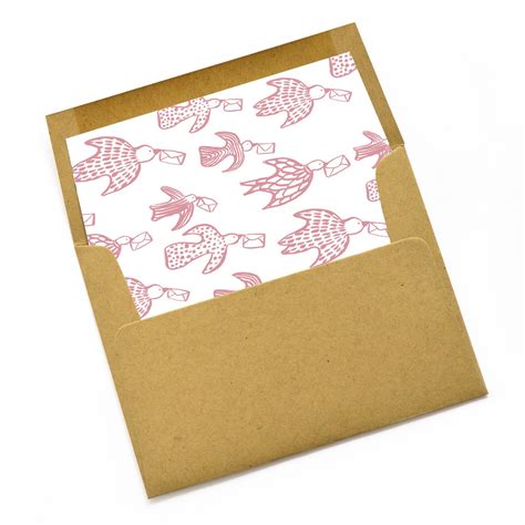 Free printable envelope liners