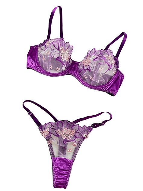 SkyAuks Sexy Lingerie For Women See Through Lingerie Women S Sexy Sheer Mesh Bra And Panty