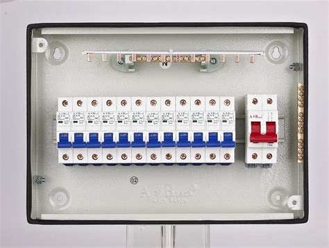 abtech mcb distribution board   single phase french range abtt