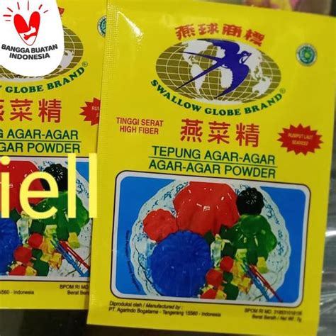 Jual Swallow Globe Agar Agar Putih Gr Limited Edition Kode