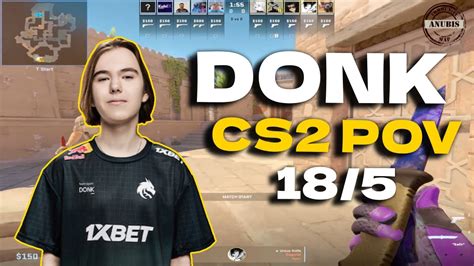 CS2 POV Donk 18 5 On Counter Strike 2 Anubis FACEIT September 29