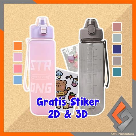 Jual SN C580 C588 Bottle Botol Minum Tumblr Air 1 Liter Botol