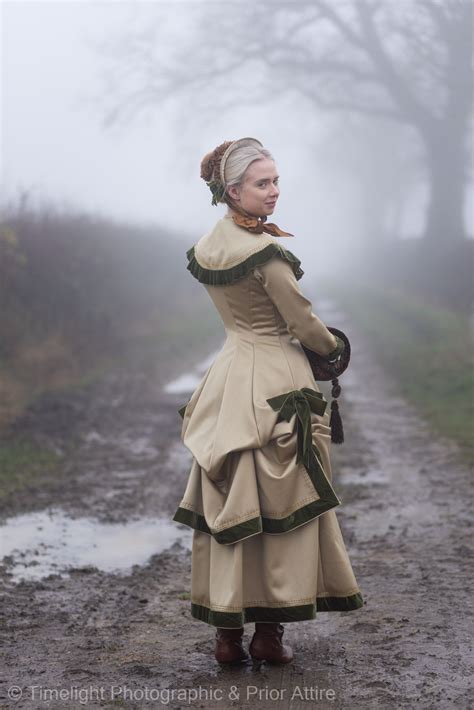 natural form archery Victorian dress by Prior Attire, for The Victorian
