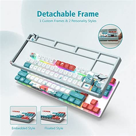 Costom Xvx M Tkl Mechanical Keyboard Hot Swappable Wireless Gaming Keyboard Keys Rgb