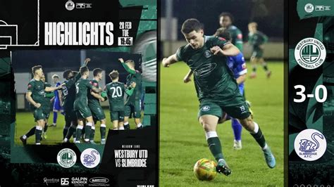 Westbury United Fc Vs Slimbridge Afc Southern League Division One