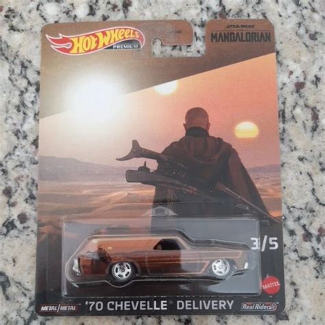 Hot Wheels Premium Star Wars The Mandalorian Chevelle Delivery Shopee Brasil
