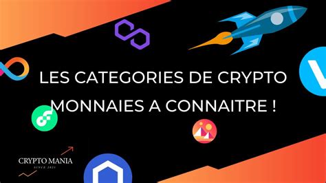 Les Types De Crypto Monnaies A Connaitre Absolument Youtube