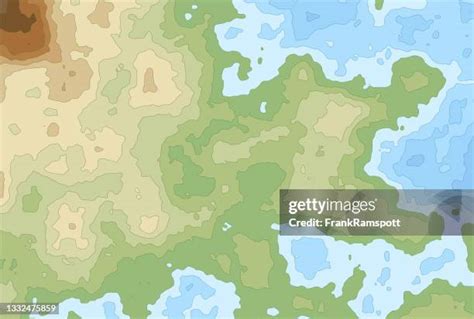 lake contour map high res illustrations getty images