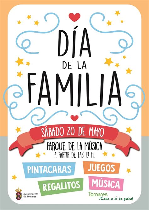 Mañana sábado 20 de mayo Tomares celebra el Día de la Familia en el