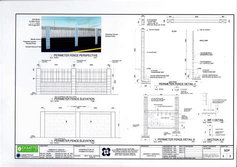 Perimeter Fence Reference Bs Civil Engineering Studocu