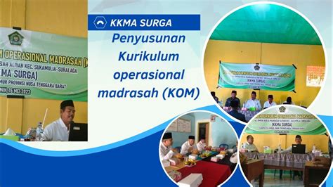 Acara Pembukaan Penyusunan Kurikulum Operasional Madrasah Wah Luar