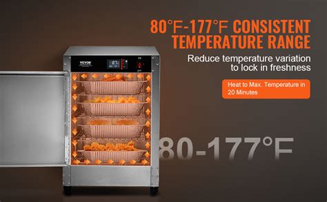 Vevor Hot Box Food Warmer Tier Concession Warming Cabinet With Water Tray Vevor Ca
