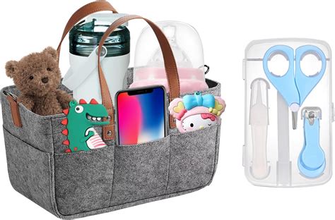 Resszo Nappy Caddy Organiser Portable Nappy Changing Organiser