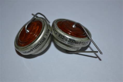 Конденсаторы танталовые к52-1, к52-2