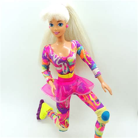 Barbie Hot Skatin 1994 Roller Mattel Doll Muñeca Vintage Madtoyz