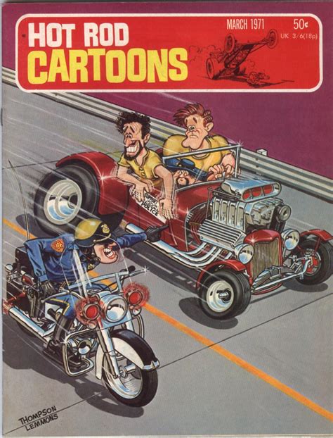 Vintage Spirit Hot Rod Cartoons
