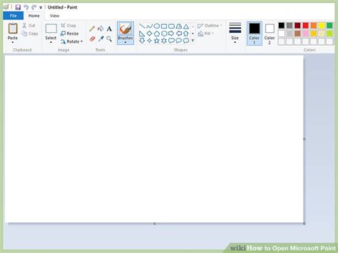3 Ways to Open Microsoft Paint - wikiHow