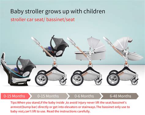 Hot Mom Baby Stroller In In Travel System Rotation Luxury Pram Mega Pouch