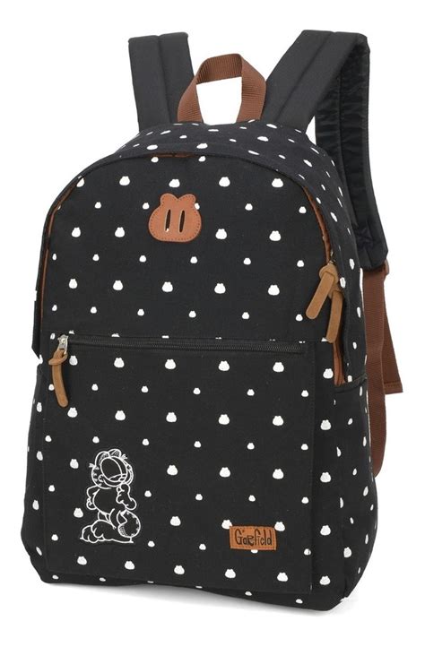 Mochila De Costas Garfield Juvenil Feminino Original Luxcel Mercado Livre