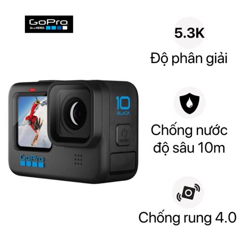 Camera Hành Trình Gopro Hero 10 Cũ Giá Rẻ ưu đãi Tốt