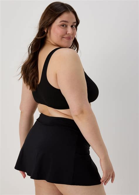 Black Skirted Bikini Bottoms Matalan