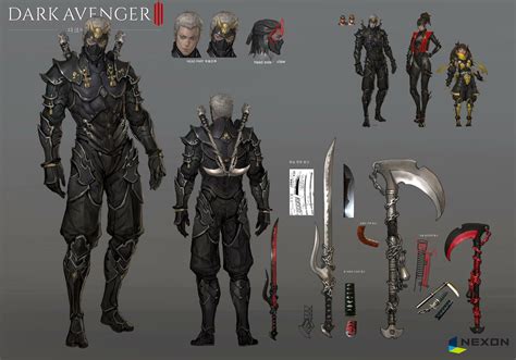 ArtStation DARKNESS RISES Dark Avenger3 Concept Art NAMGWON LEE