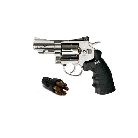 R Plique Revolver Dan Wesson Calibre Mm Billes Acier Bbs Tir