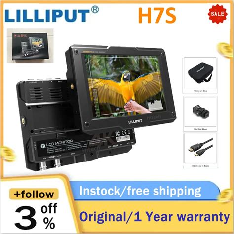 Lilliput H S Inch Nits Ultra Helderheid Sdi Hdmi Compatible K