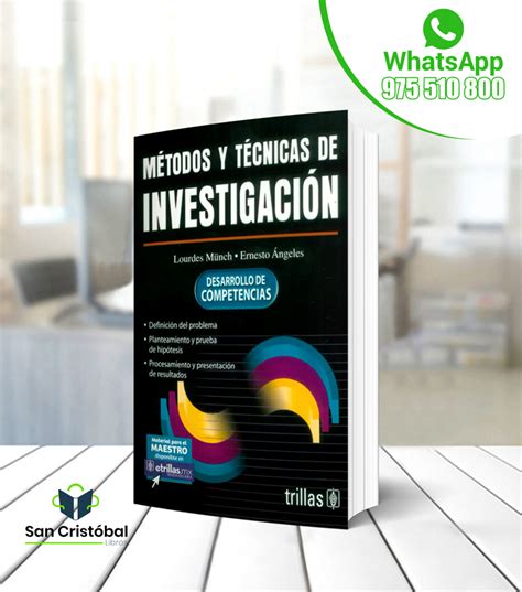 M Todos Y T Cnicas De Investigaci N Autor Lourdes Munch Ernesto