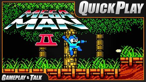 Mega Man Ii Nes Gameplay And Talk Quick Play 34 Youtube