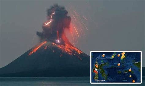 Volcanoes Krakatoa