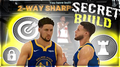 Nba 2k20 How To Make This Secret 2 Way Playmaking Sharpshooter Klay Thompson Steph Curry Build