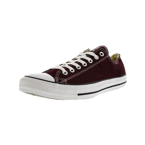 Converse Converse Chuck Taylor Ox Burgundy Low Top Canvas Fashion