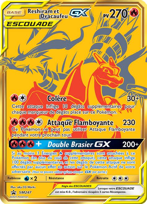 Reshiram Et Dracaufeu Gx Promo Sm Pok P Dia